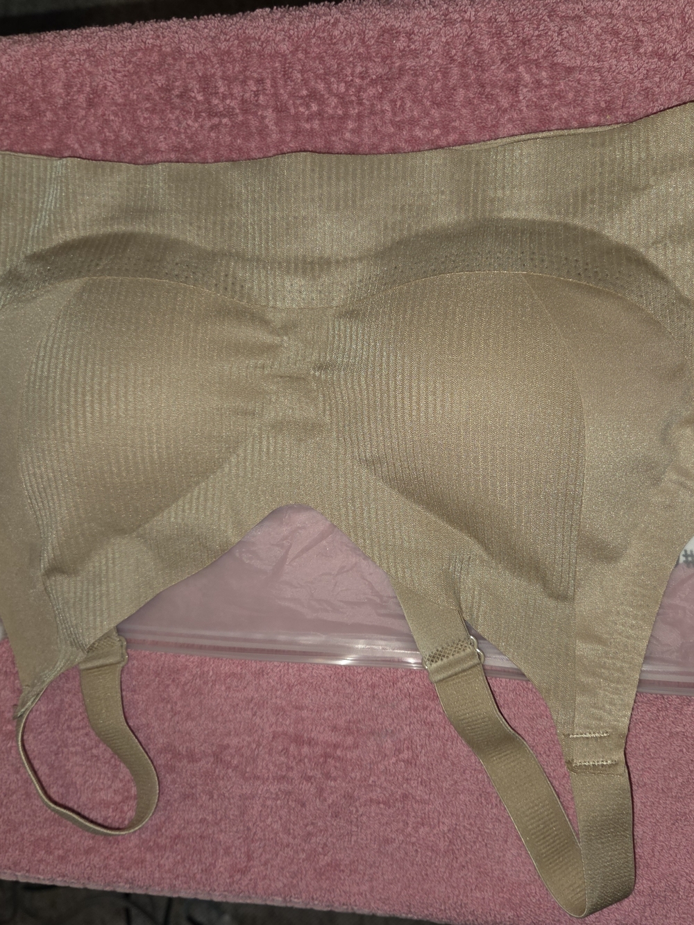 Strapless Nude Seamless Longline Bra